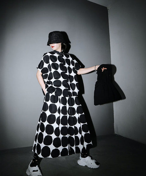 Polka Dot Short Sleeve Shirt