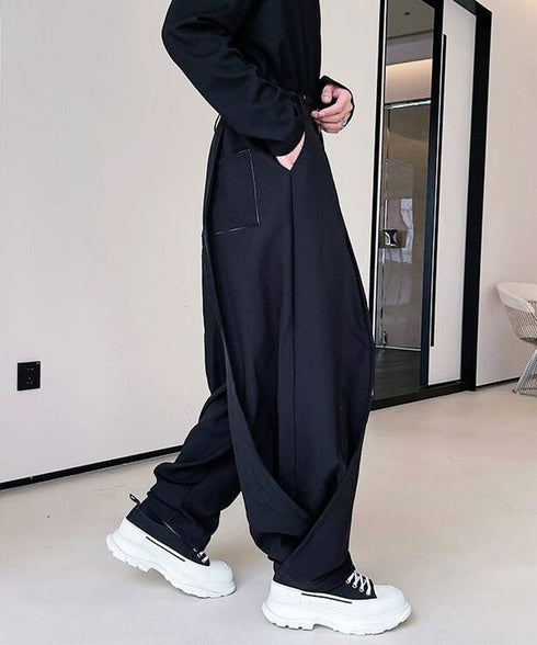 Tuck Wide Pants