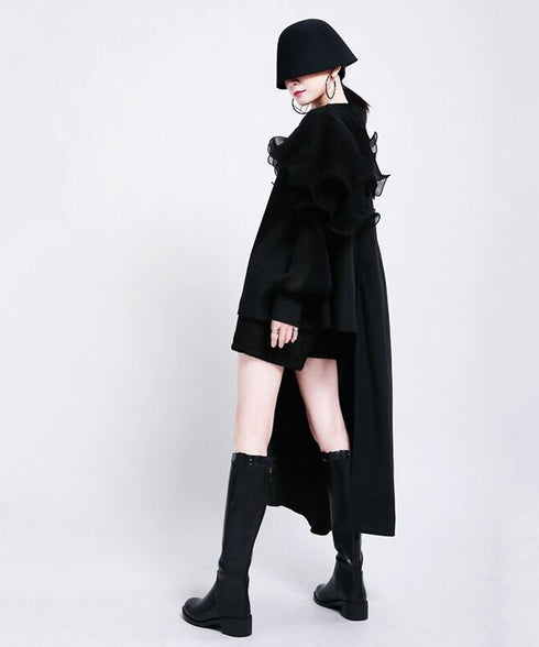 Ruffle Pleated Blouse