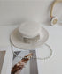 Beaded Veil Hat