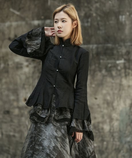 Officer Collar blouse