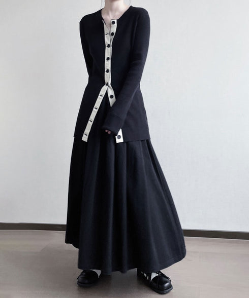 Front Fly Splice Cardigan