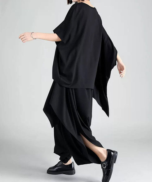 Layered Sarouel Pants