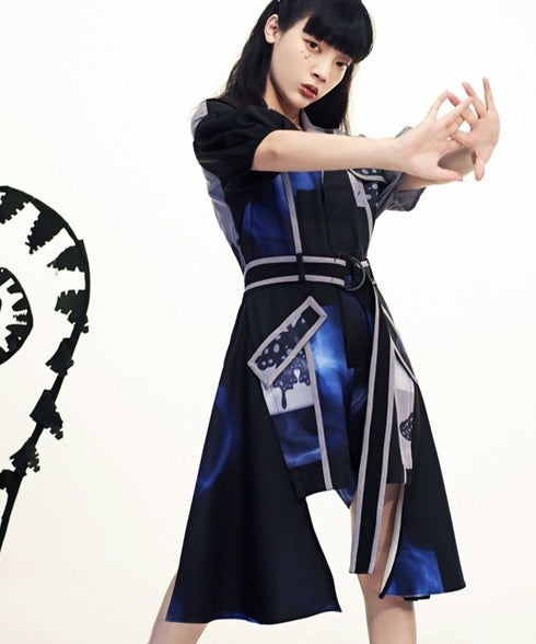 Puff Sleeve Short Overalls