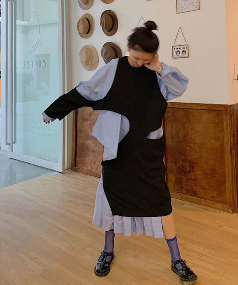 Cutout Layered Dress