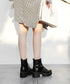 Shiny Platform Boots