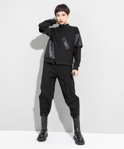 Faux Layered Sweatshirt