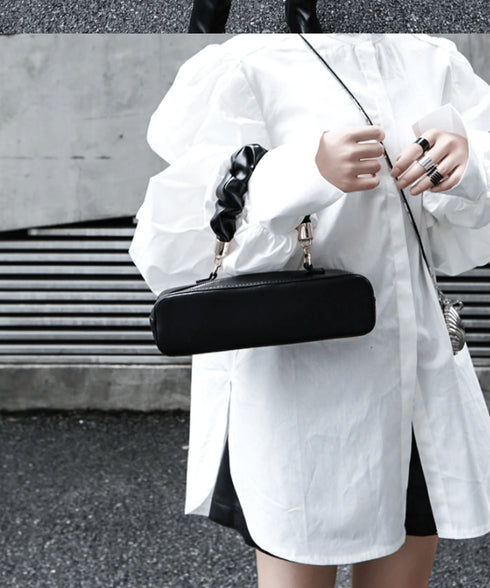 Volume Sleeve Oversized Shirt