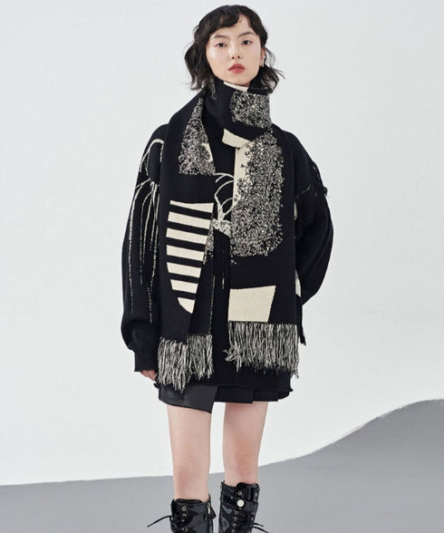 Geometric Pattern Stole