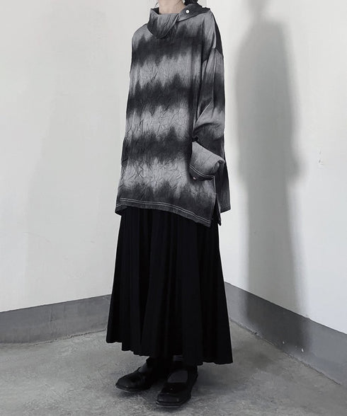 Sideway Collar Blouse