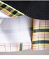 Plaid Splicing Skirt