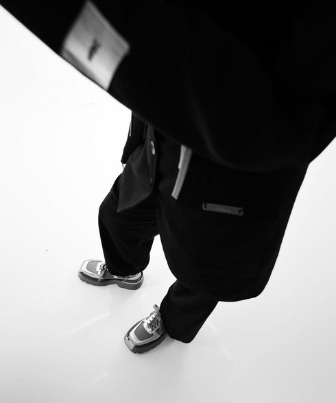 Mesh Metal Platform Shoes