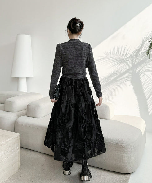 Three-dimensional Pattern Skirt