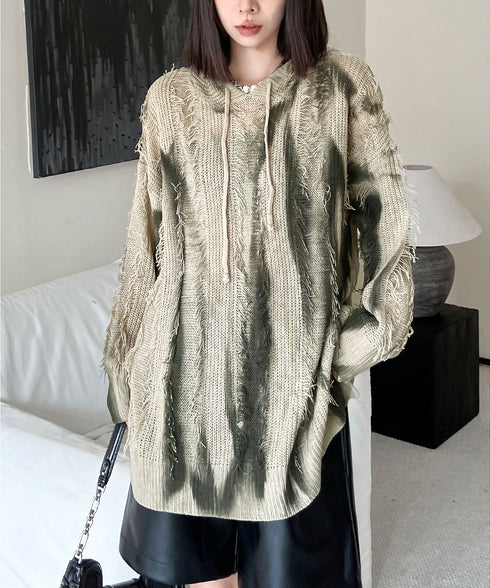 Gradation Mesh Hoodie