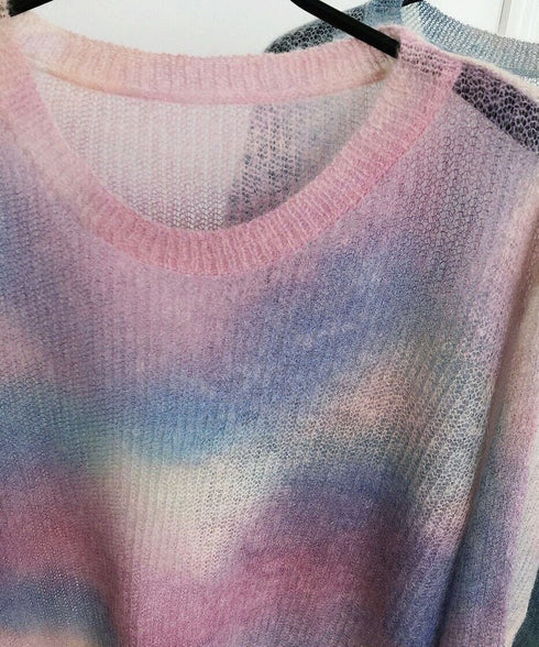 Pastel Gradation Knit