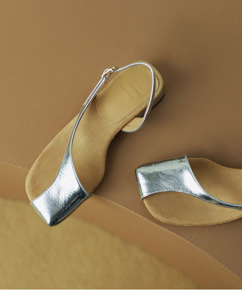 Half Toe Backstrap Shoes