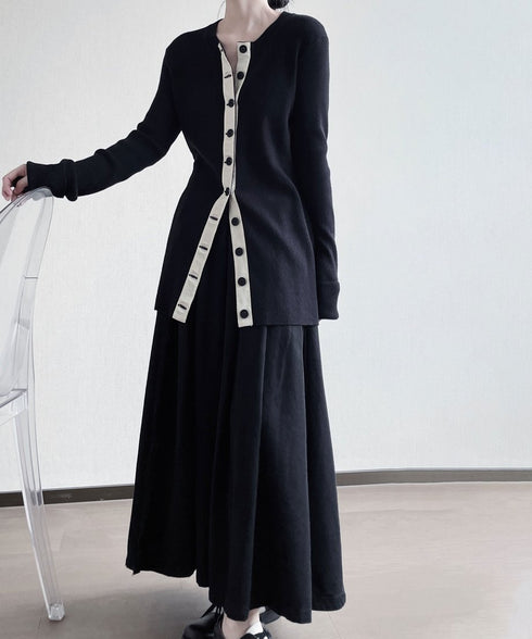 Front Fly Splice Cardigan