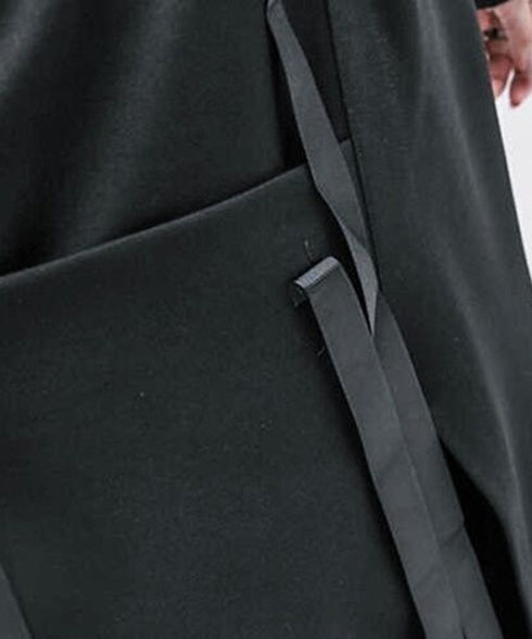 Strap Layer Midi Skirt