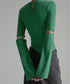 Cut-out Asymmetry Top