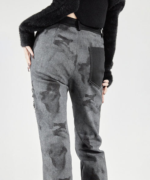 Cropped Flare Pants
