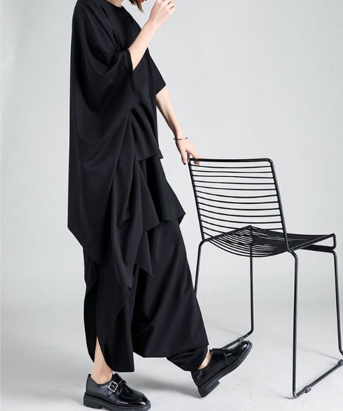 Layered Sarouel Pants