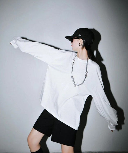 False Collar & Peasant Sleeve Top Co-ord