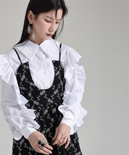 Floral Jacquard Camisole Dress