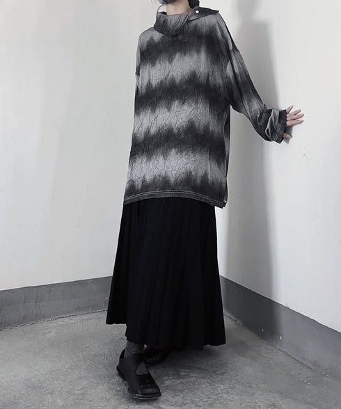 Sideway Collar Blouse