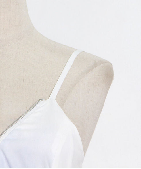 Tie-dye Zip Camisole Dress