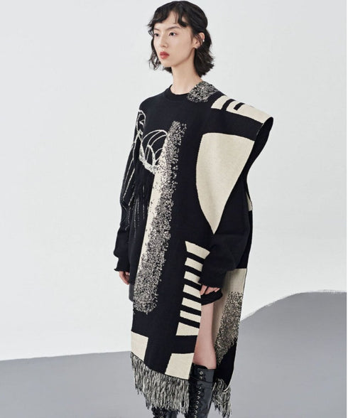 Geometric Pattern Stole