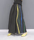 Wave Line Printed Wide Pants