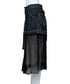 Hem Tulle Denim Skirt