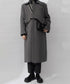Layered Zip Long Coat