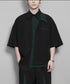 Asymmetric Collar Shirt