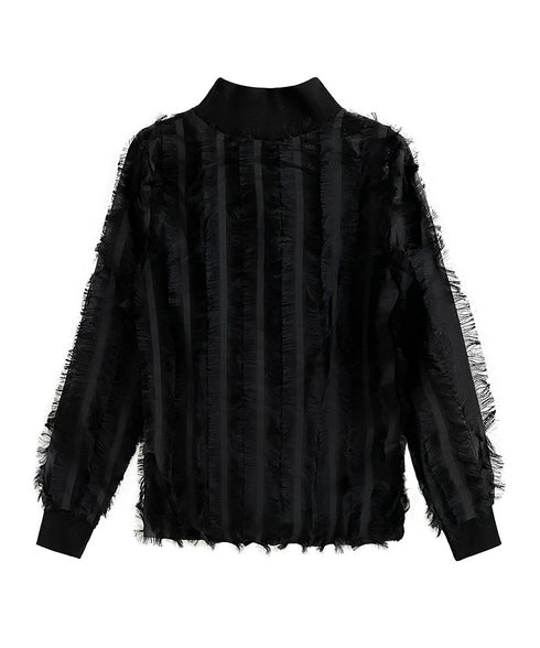 Fringe Line Top