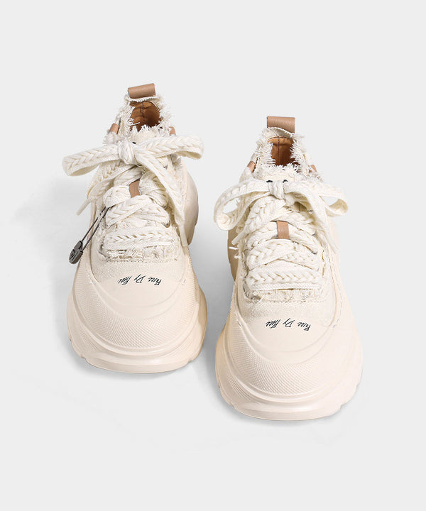 Canvas Platform Shoes