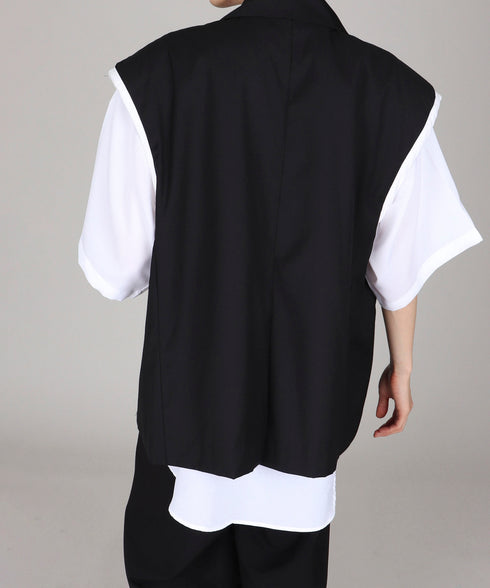 Vest & Wide Pants Co-ord