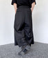 Side Panel Pleated Wide Pants