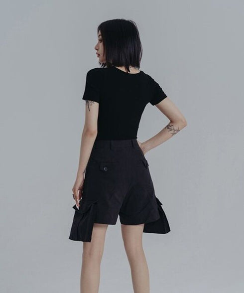 Strap Neck Fitted Top