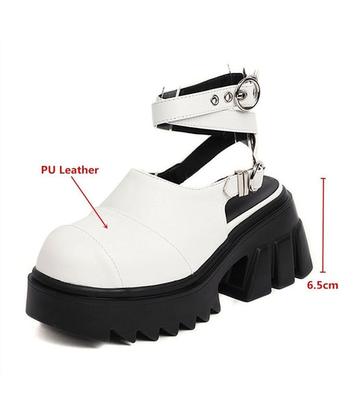 Platform Sabot Sandals