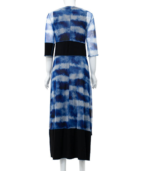 Tie-dye See-through Dress