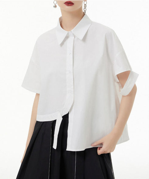 One Side Short Blouse