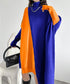 Diagonal Switch Sweater Dress