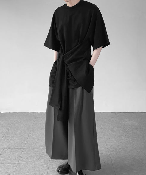 Front Drawstring T-shirt