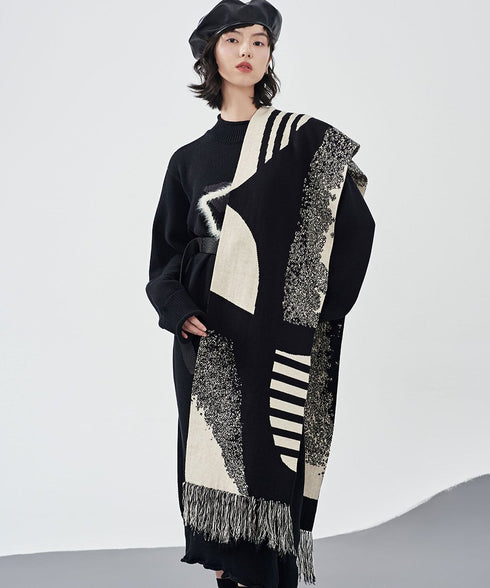 Geometric Pattern Stole