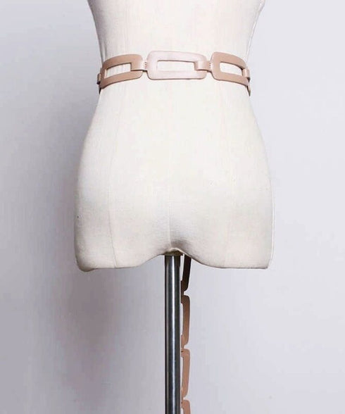 Rectangular Chain Art Belt