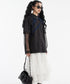 Sleeve Mesh Blouse