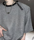 Metallic Mesh T-shirt