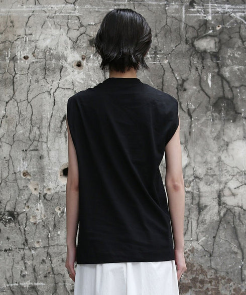 Gathered Round Neck Top