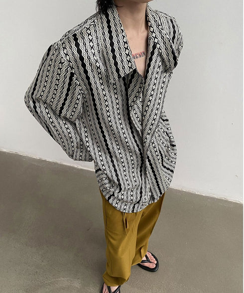 Stand Out Collar Shirt